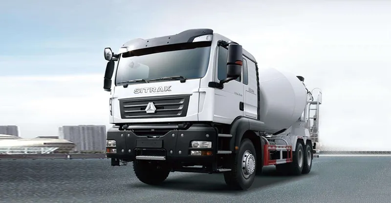 Truck de mélangeur 6x4 Sitrak C7H