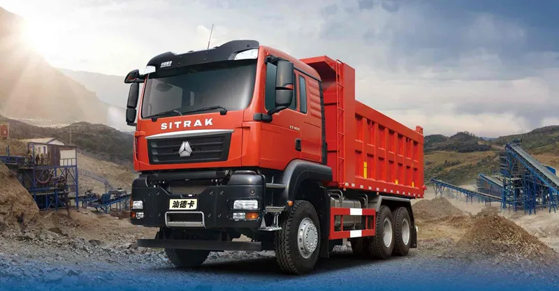 TIPPER TRUCK 6X4 SITRAK C7H