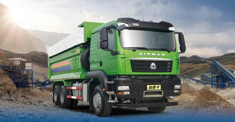 TIPPER TRUCK 6X4 SITRAK C7H