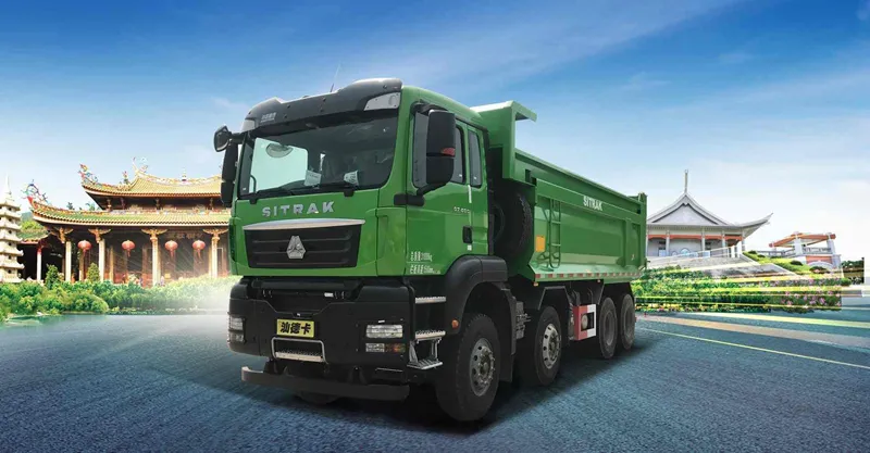 TIPPER TRUCK 8X4 SITRAK C7H
