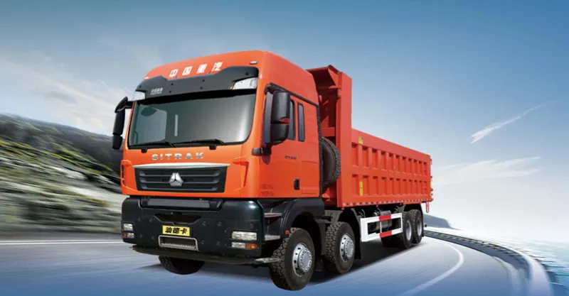 TIPPER TRUCK 8X4 SITRAK C7H