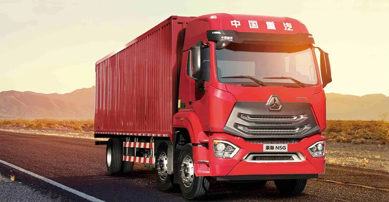 Camion de cargaison 4x2 howo-nx hohan