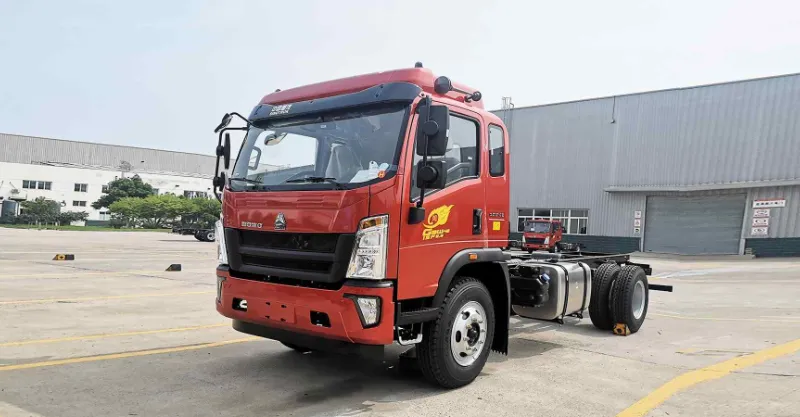 Camion de cargaison 4x2 Sinotruk Light Truck ≥12t