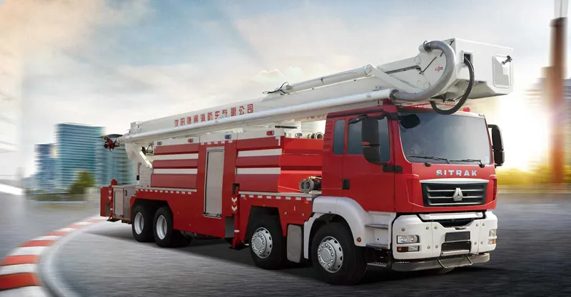 Fire Fighting Truck 6x4 Howo ou Sitrak