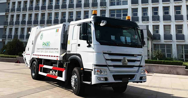 assainissement Camion Compacteur 6x4 Howo-7