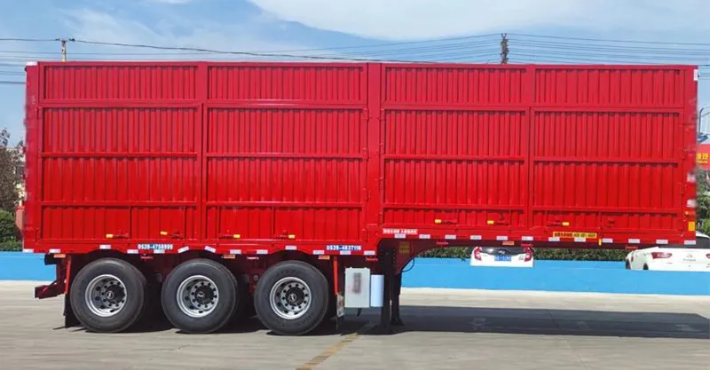 3 Box Box Semi Trailer