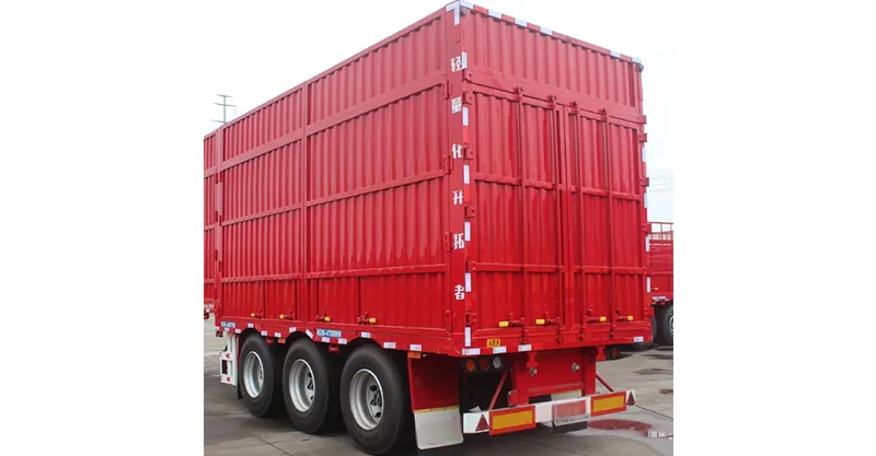 3 Box Box Semi Trailer