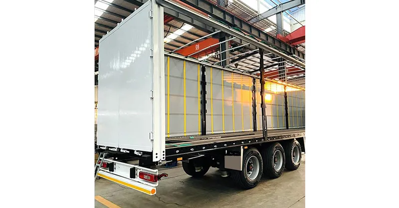 Curtainsider semi-remorque à vendre