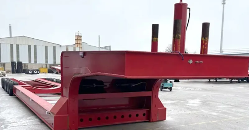 150 tonnes remorques lowboy
