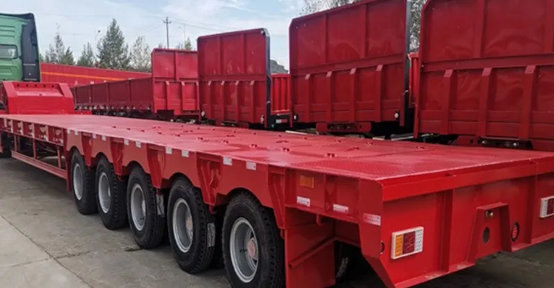 150 tonnes remorques lowboy