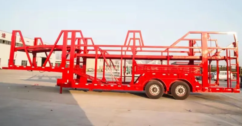 Trailer de porte-voiture à 2 essieux