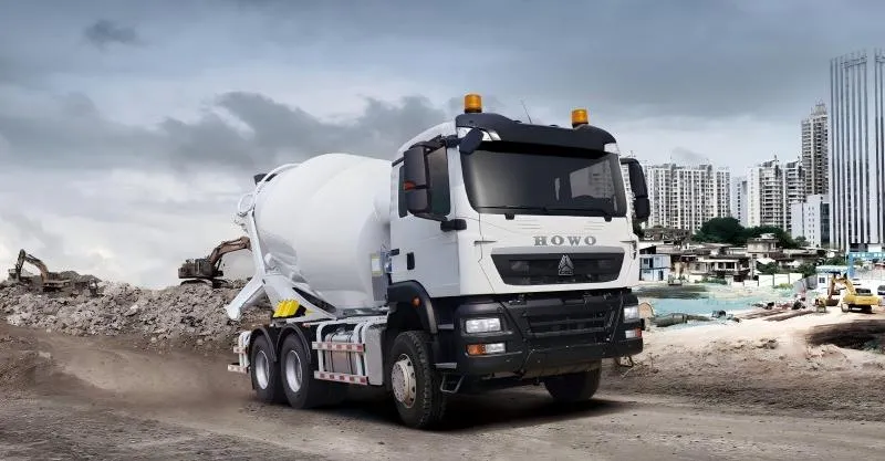 Truck de mélangeur 6x4 howo-tx