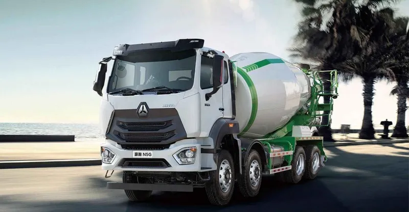 Truck de mélangeur 8x4 howo-nx hohan