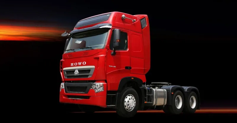 Camion de tracteur 6x4 howo-t7h