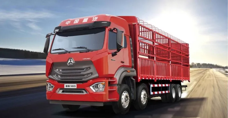 Truck de cargaison 8x4 Howo-nx hohan