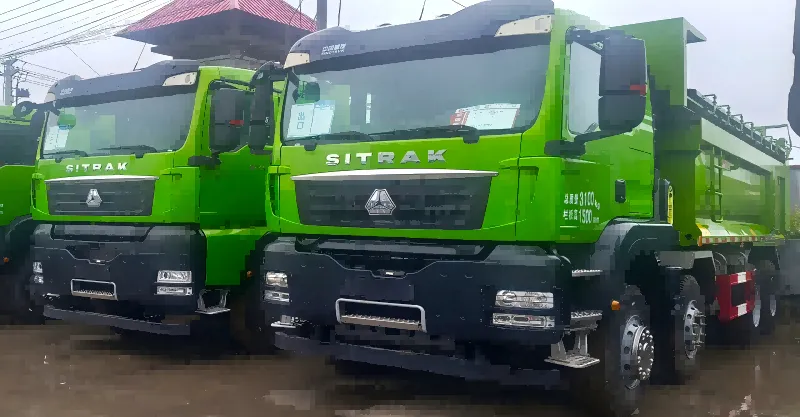 TRUPIP TRUCK 8X4 480 HP SINOTRUK SITRAK G7