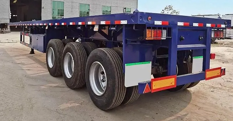 Nouvelle remorque à plat de 40 pieds
