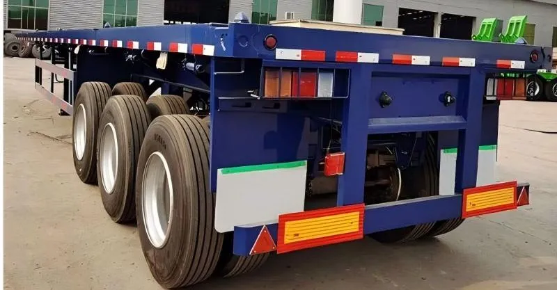 Nouvelle remorque à plat de 40 pieds
