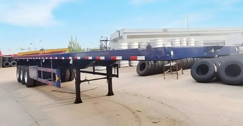 Nouvelle remorque à plat de 40 pieds