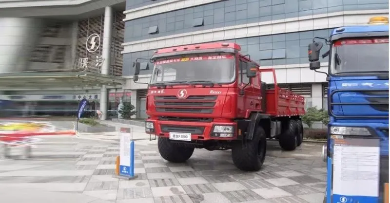 TIPPER TRUCK 6X6 SHACMAN F3000