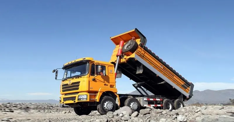 TIPPER TRUCK 8X8 SHACMAN F3000