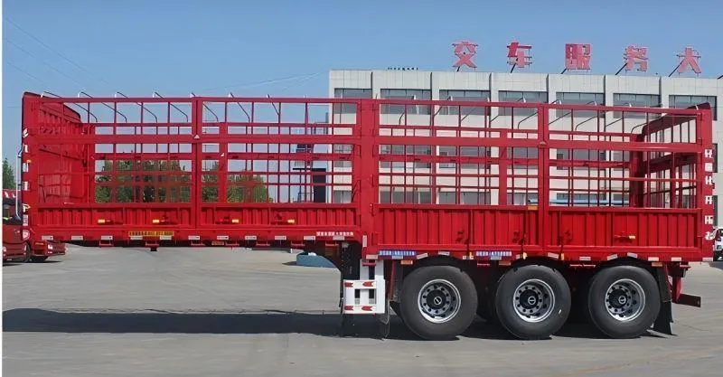 60T Clôture de cargaison en vrac Trailer