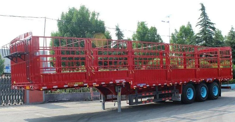 60T Clôture de cargaison en vrac Trailer