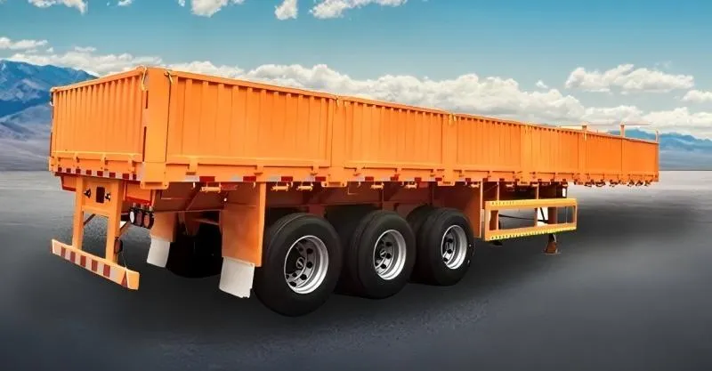 remorque de dropside de haute qualité