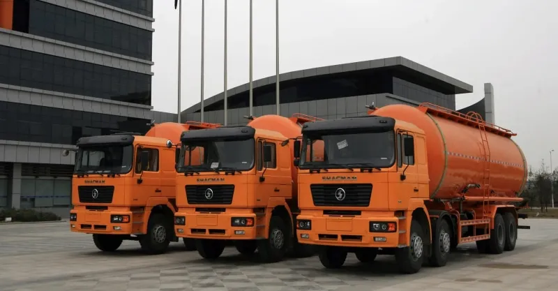 camion de pétrolier 8x4 Shacman F2000