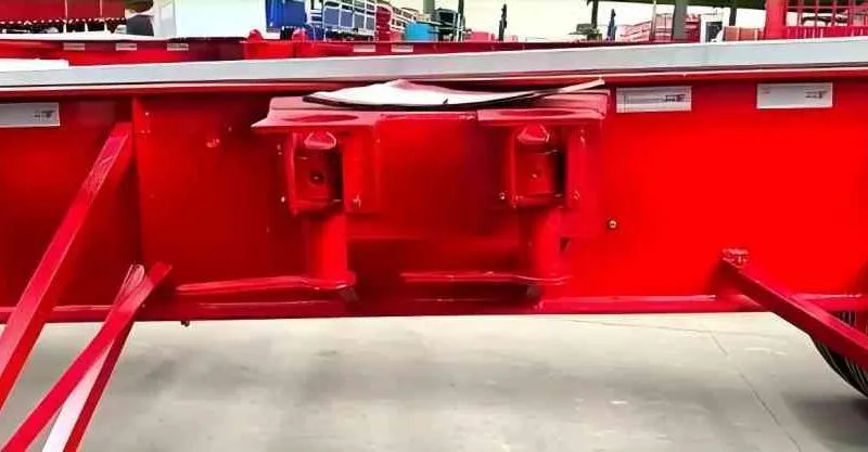 Tri-Tri Skeleton Semi Trailer