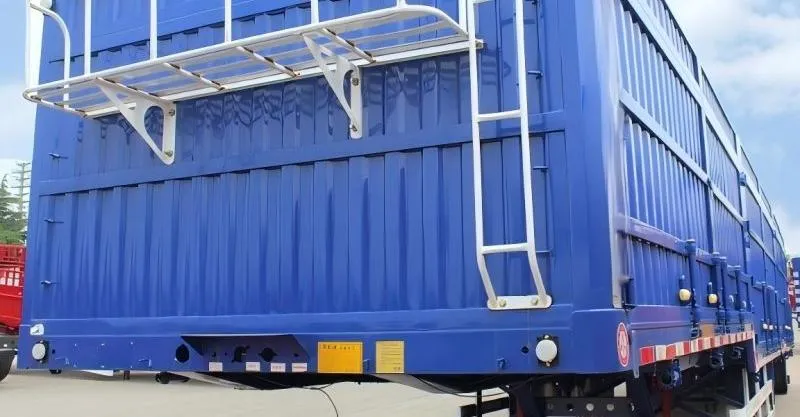 40ft Van Box semi-remorque