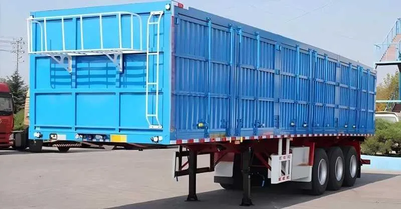40ft Van Box semi-remorque