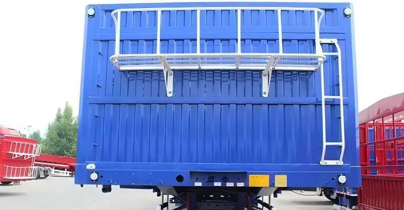 40ft Van Box semi-remorque