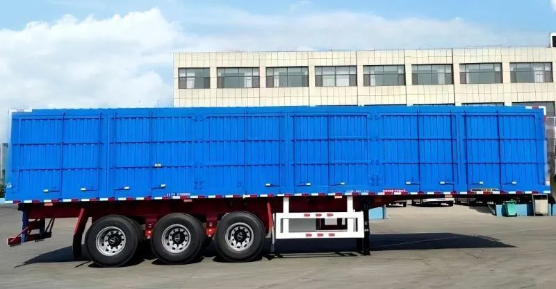 40ft Van Box semi-remorque