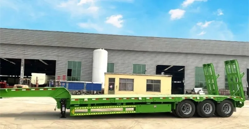 semi-remorque bas de 60 tonnes
