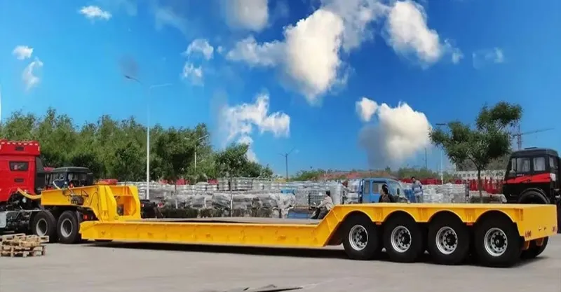 80 tonnes Remorque amovible GOOSKECK