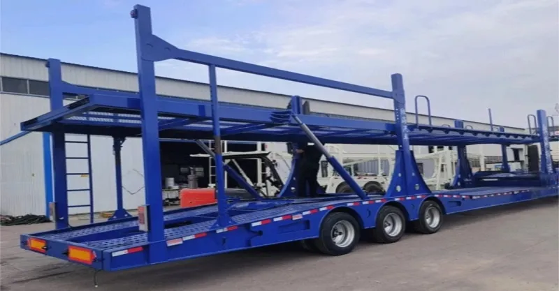 Trailer de porte-voiture à 2 essieux