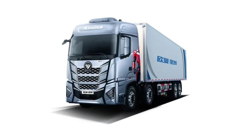 Auman Xinghui 13L580 Horsepower 8 × 4 Diesel Truck (BJ1329Y6GRL-02) Châssis